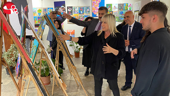 Öğretmenlerden yıl sonu sergisi!..