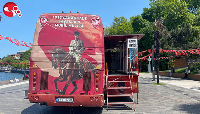 Mobil Müze Sahil Bandında ziyarete açıldı