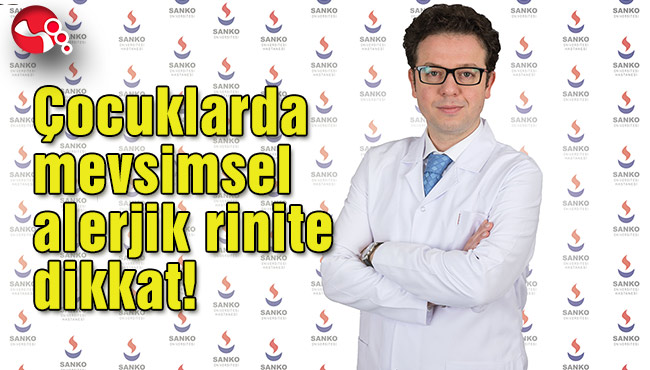 Çocuklarda mevsimsel alerjik rinite dikkat!