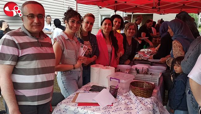 Dayanışma etkinliğinde buluştular…