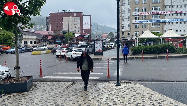 Beklenen yağış başladı…