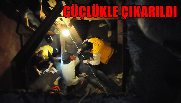 3. KATTAN MERDİVEN BOŞLUĞUNA DÜŞTÜ