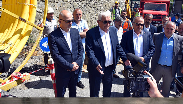 Kıyıcak'ta doğal gaza start verildi...