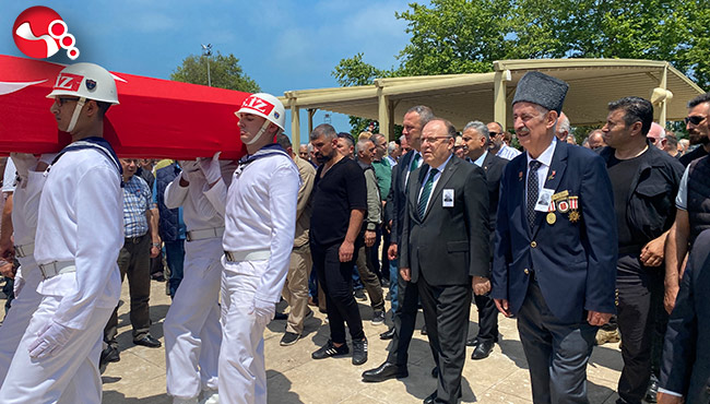 Kıbrıs Gazisi son yolculuğuna uğurlandı…