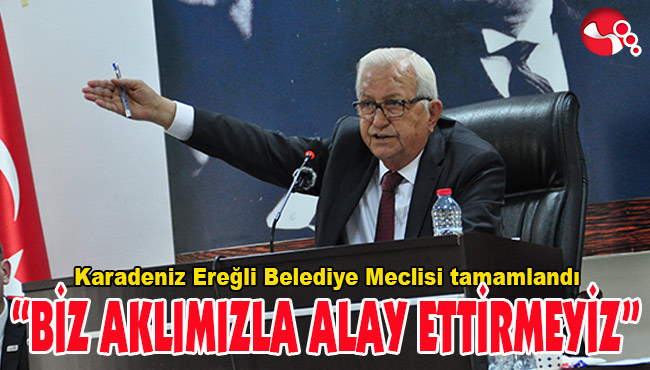 Başkan Posbıyık:“BİZ AKLIMIZLA ALAY ETTİRMEYİZ”