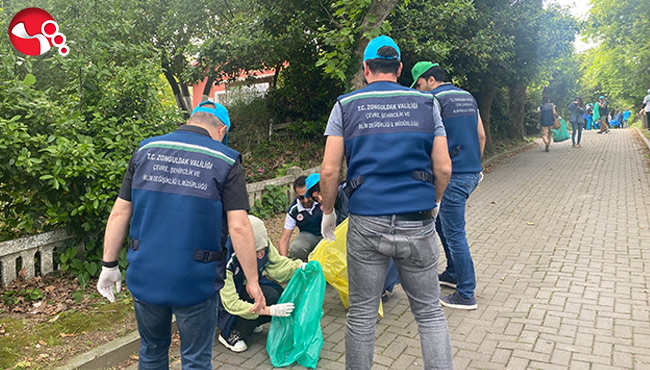 Balık Tutma ve Çöp Toplama Yarışması yapıldı