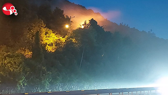 Birden alevler yükseldi ekipler harekete geçti