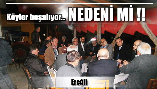 CHP'LİLER, KÖY KÖY GEZİYOR