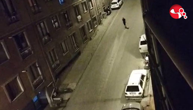 Evleri taşladı, arabalara saldırdı