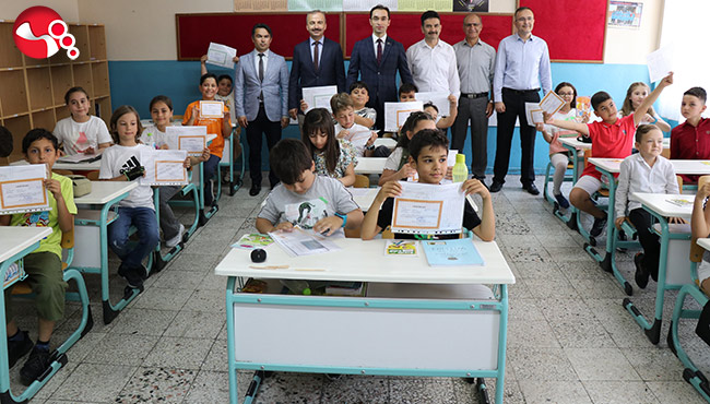 Çaycuma’da karneler verildi