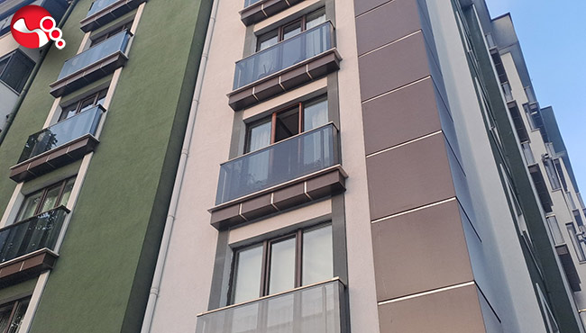 3. kattan aşağı düştü!