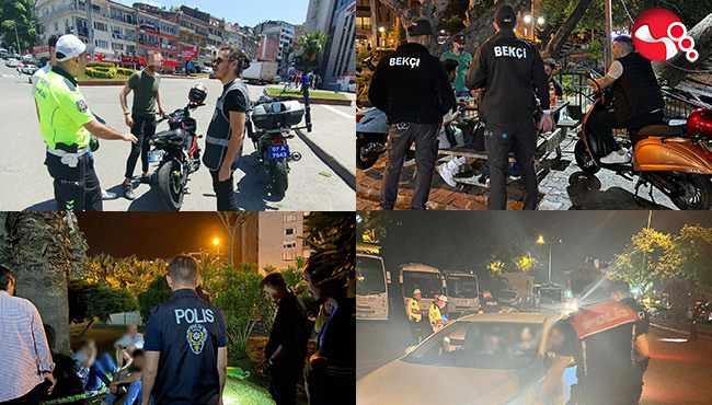 Asayiş ve trafik ekiplerinden şok uygulama!