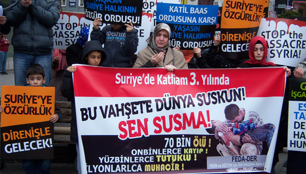 SURİYE DEVRİMİ 3.YILINDA