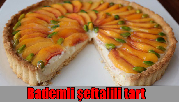 BADEMLİ ŞEFTALİLİ TART NASIL YAPILIR?