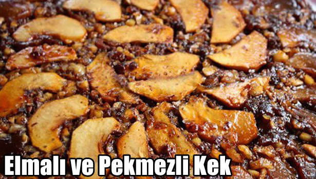 ELMALI VE PEKMEZLİ KEK TARİFİ