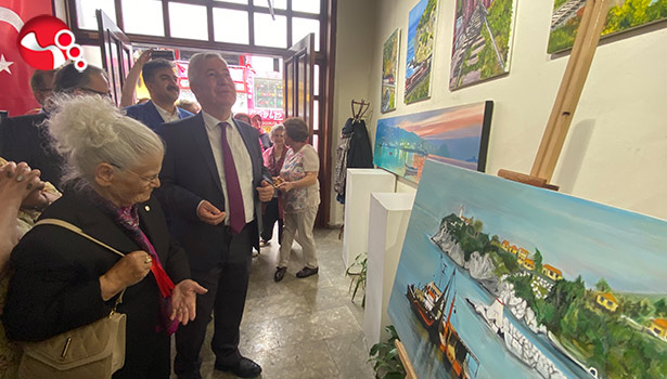 Resim Sergisi açıldı