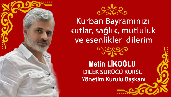 KURBAN BAYRAMINIZ MUBAREK OLSUN..