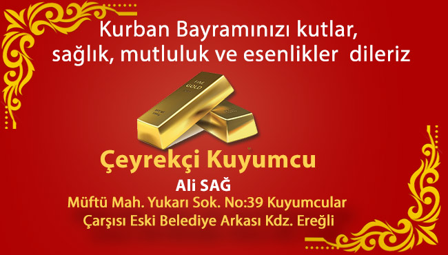 KURBAN BAYRAMINIZ MUBAREK OLSUN..