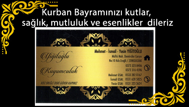 KURBAN BAYRAMINIZ MUBAREK OLSUN..