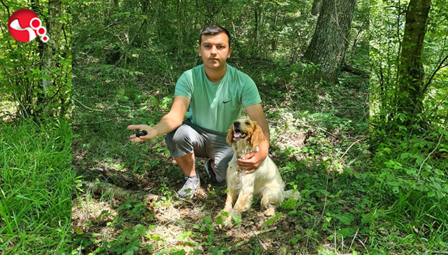 "Köpeğim iyi bir trüf avcısı"