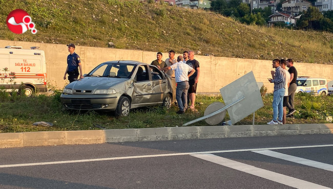 Asker uğurlama konvoyu kaza yaptı: Yaralılar var