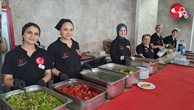 Festivalin lezzet ustaları...