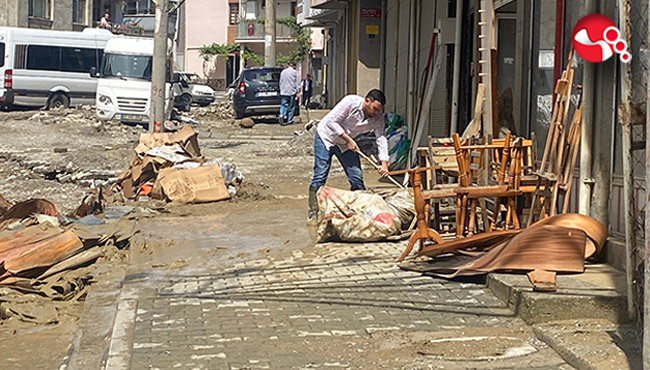 Devrek'te temizlik çalışmaları başladı