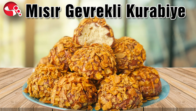 Mısır Gevrekli Kurabiye