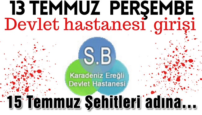 15 Temmuz Şehitleri adına…