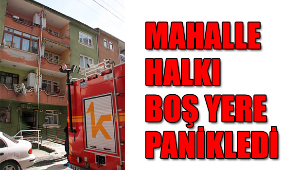 YANGIN ÇIKTI ZANNETTİLER