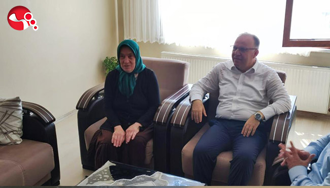 Vali Tutulmaz, Şehit Ailesini ziyaret etti