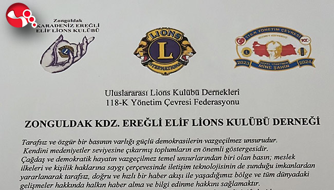 Lions Kulübün den anlamılı kutlama