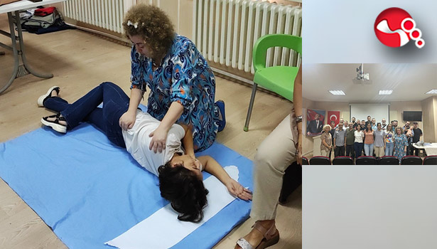 Tarım Müdürlüğü'nde ilkyardım eğitimi verildi