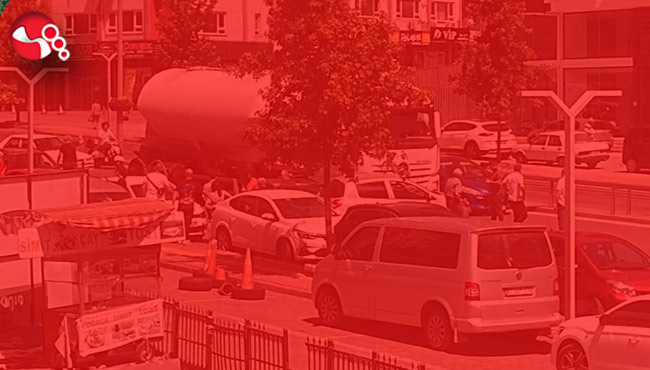 Otomobili sürükledi