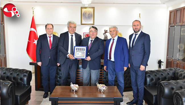 Başkan Demirkan’dan Rektör Özölçer’e ziyaret