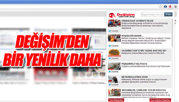 GOOGLE CHROME HABER ALARMI