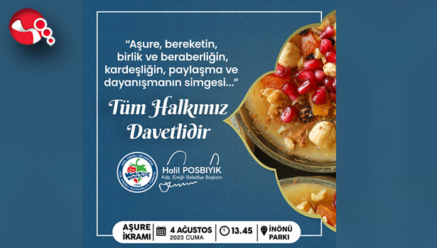 Aşure Günü'ne davetlisiniz!..