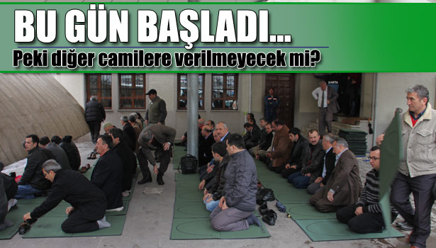 5 CAMİYE BİN SECCADE DAĞITILDI