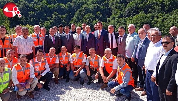 Bakan Uraloğlu, Ereğli-Devrek yolundaki çalışmaları inceledi