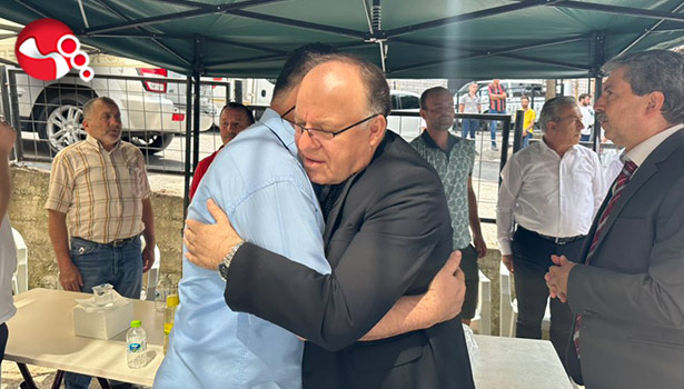 Vali Tutulmaz'dan şehit ailesine taziye ziyareti