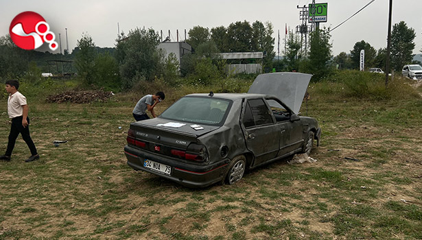 Araziye uçtu: Yaralılar var