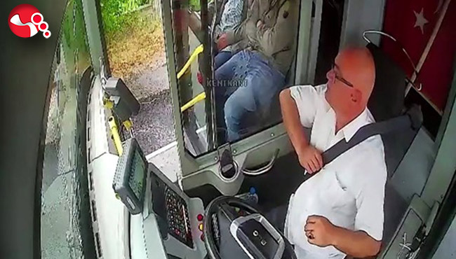 Halk otobüsü şoföründen duygulandıran davranış…