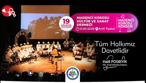 Madencilerden özel konser: Davetlisiniz!..