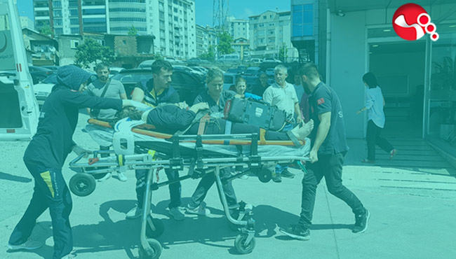 Boğulma tehlikesi geçirdi