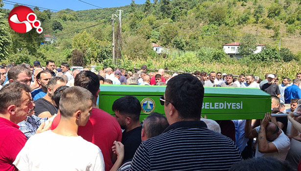 Muhtarın oğlu son yolculuğuna uğurlandı