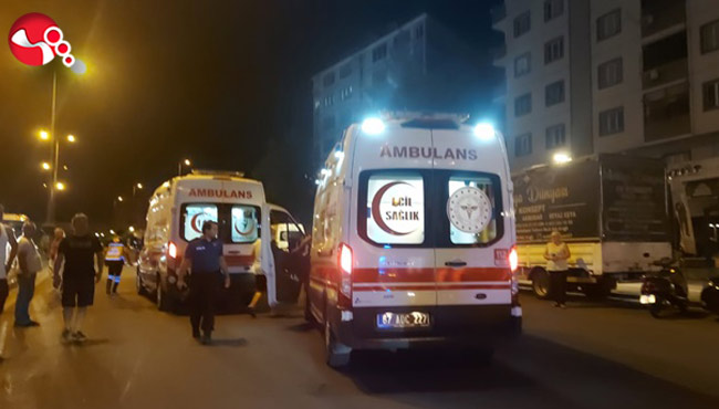 1 ağır,2 yaralı...