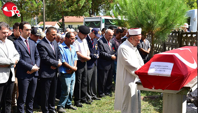 Gazi Ramazan Aydınoğlu son yolculuğuna uğurlandı