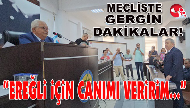 Mecliste gergin dakikalar!