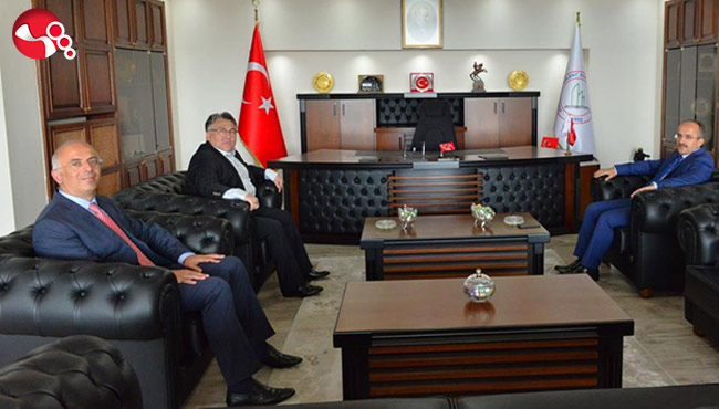 Cumhuriyet Başsavcısı Alan’dan Rektör Özölçer’e ziyaret