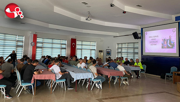 Okul Servis Araç Sürücülerine Eğitim verildi